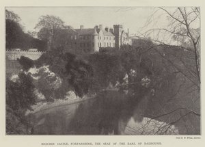 Brechin Castle, Forfarshire, the Seat of the Earl of Dalhousie by English Photographer
