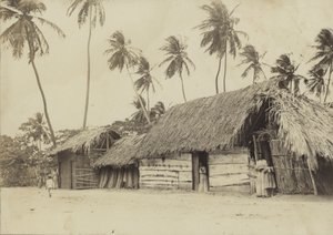 Bridgetown, Barbados, huts by English Photographer