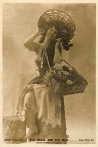 British actress Sylvia Sablanc as Josephine in The Medal and the Maid by English Photographer