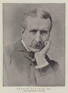 Briton Riviere, RA by English Photographer