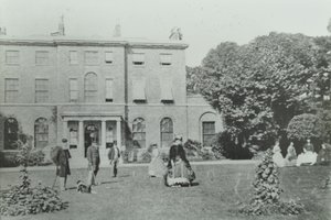 Broomwood House, Broomwood Road: rear elevation, London, 1890 by English Photographer
