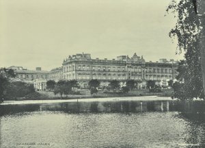 Buckingham Palace, Westminster: general view, 1896