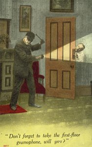 Burglar caught in the act