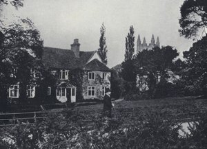 Canon Kingsley and his Home, Eversley Rectory, Hampshire by English Photographer