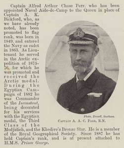 Captain A A C Parr, RN