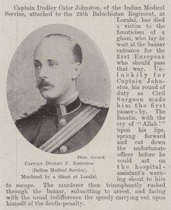 Captain Dudley C Johnston (Indian Medical Service), murdered by a Ghazi at Loralai by English Photographer