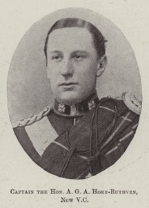 Captain the Honourable A G A Hore-Ruthven, New VC by English Photographer