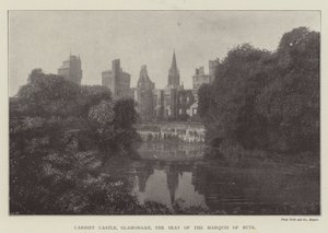 Cardiff Castle, Glamorgan, the Seat of the Marquis of Bute by English Photographer
