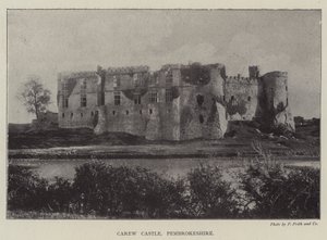 Carew Castle, Pembrokeshire by English Photographer