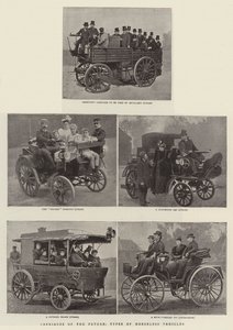 Carriages of the Future, Types of the Horseless Vehicles