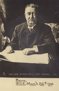 Cecil John Rhodes by English Photographer