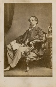Charles Dickens by English Photographer