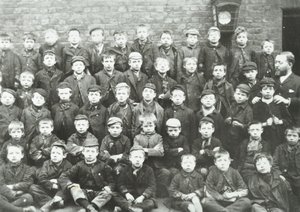 Chaucer Street School: boys group by English Photographer