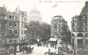 Cheapside and St Paul
