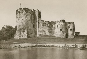Chepstow Castle, from the Moat