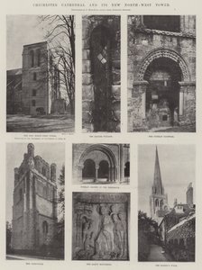 Chichester Cathedral and its New North-West Tower by English Photographer