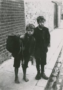 Child Poverty, London by English Photographer