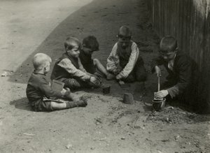 Child Poverty, London by English Photographer