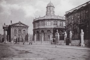 Clarendon, Ashmolean and Sheldonian, Oxford by English Photographer
