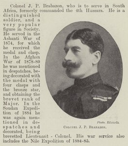 Colonel J P Brabazon by English Photographer