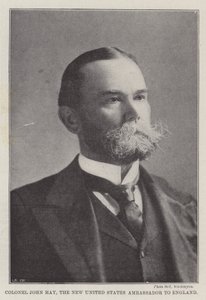 Colonel John Hay, the New United States Ambassador to England by English Photographer