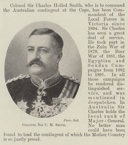 Colonel Sir C H Smith by English Photographer