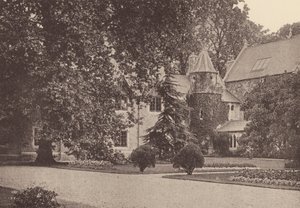Convent of the Sacred Heart, Roehampton: East End of the Terrace and Retreat House by English Photographer
