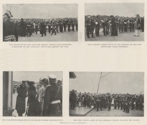 Departure of the Czar and Czaritsa for France