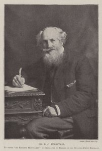 Dr F J Furnivall, to whom An English Miscellany is dedicated in Honour of his Seventy-Fifth Birthday