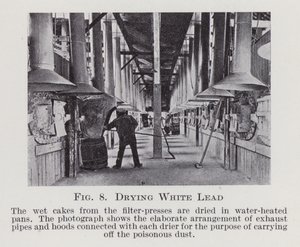 Drying White Lead by English Photographer