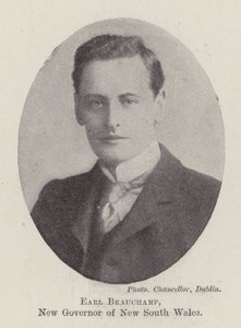 Earl Beauchamp, New Governor of New South Wales by English Photographer