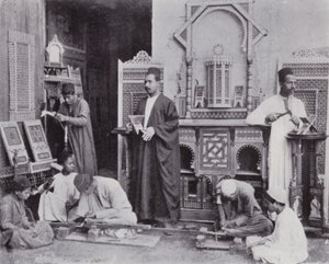 Egypt: A Mushrebieh Workshop by English Photographer