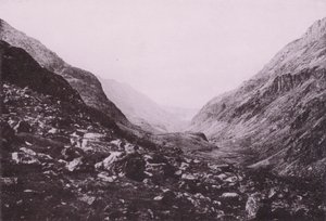 Entrance to the Pass of Llanberis by English Photographer