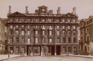 Euston Hotel, London, south front by English Photographer