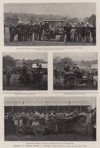 Exhibition of Horseless Vehicles at Tunbridge Wells by English Photographer