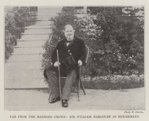 Far from the Madding Crowd, Sir William Harcourt in Retirement by English Photographer