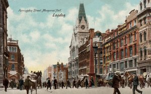 Farringdon Street, Memorial Hall, London