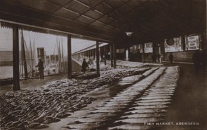 Fish Market, Aberdeen, Scotland by English Photographer