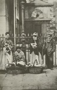 Flower sellers, Covent Garden, London