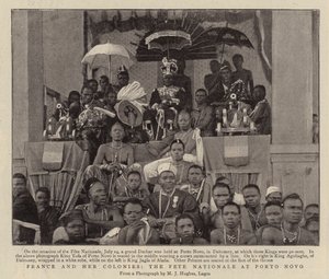 France and Her Colonies, the Fete Nationale at Porto Novo