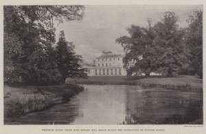 Frogmore House, Where King Edward Will Reside During the Alterations at Windsor Castle