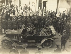 From an album of 134 photographs associated with World War One, Western Front, 1914-18 by English Photographer