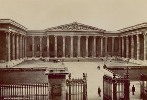 Front View of the British Museum by English Photographer