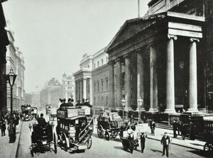 General Post Office, Saint Martins-le-Grand, City of London, 1890 by English Photographer