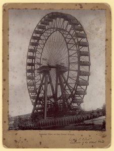 General View of the Great Wheel, Earls Court, London