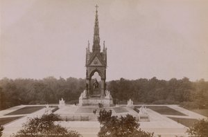 General View of the Albert Memorial by English Photographer