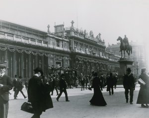 General View of the Bank of England by English Photographer