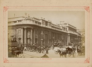 General View of the Bank of England by English Photographer