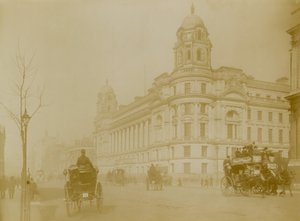 General View of the New War Office in Whitehall by English Photographer