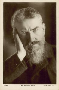 George Bernard Shaw, Irish playwright